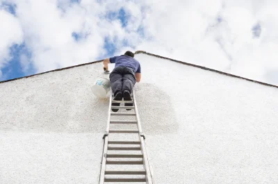 Peinture extérieure à Crenans — façades et ravalement